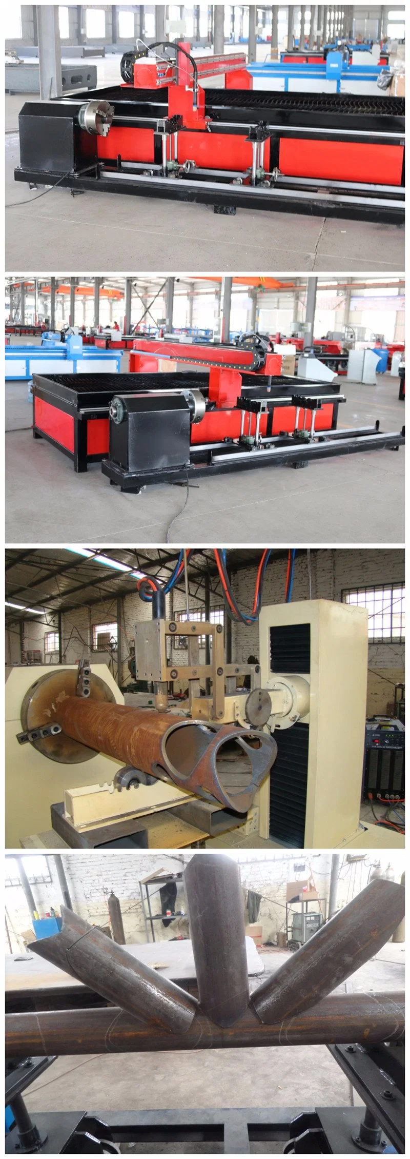 Made in China Metal Cutting Machinery Steel Pipe and Steel Sheet Double Use CNC Machine Plasma Cutter in Stock