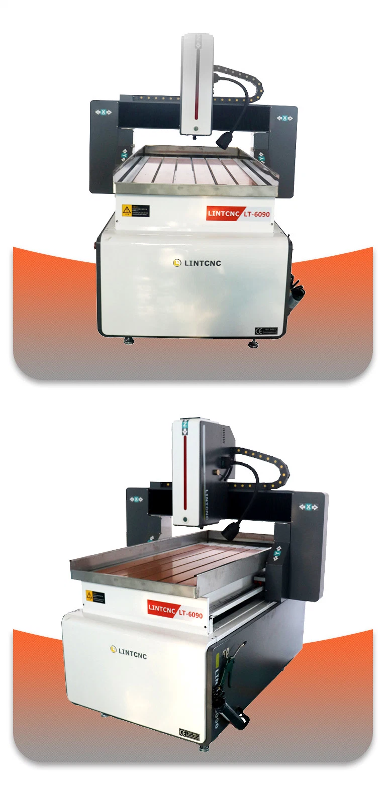 6090 CNC Advertisement Router for Stone Aluminum Copper Steel Iron