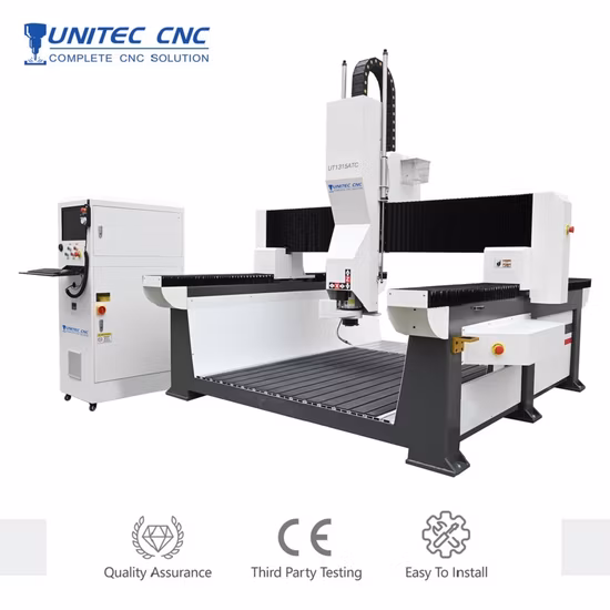 Atc 3D CNC Woodworking Wood Carving Router 1325 1530 2030 with Linear Type Auto Tool Changer 4 Axis Optional Double Head Four Head Optional