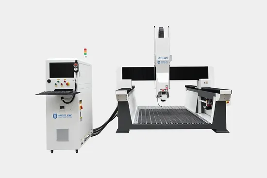 Atc 3D CNC Woodworking Wood Carving Router 1325 1530 2030 with Linear Type Auto Tool Changer 4 Axis Optional Double Head Four Head Optional