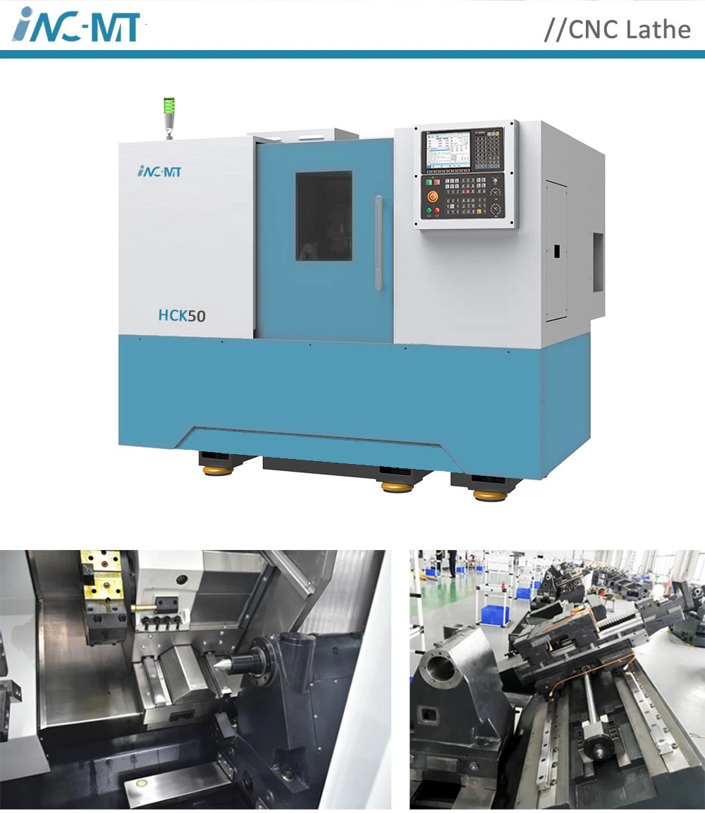 Automatic Numerical Control Machine Horizontal Precision Slant Bed CNC Lathe for Metal Turning