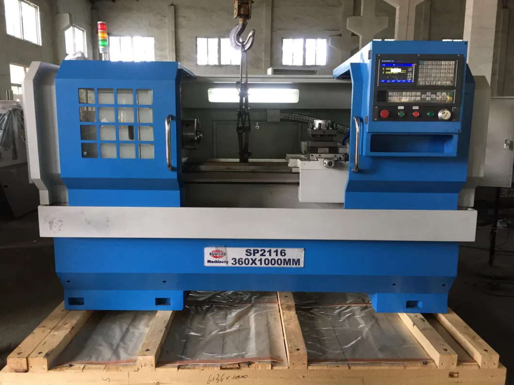 GSK/Fanuc/Siemens Automatic Horizontal CNC Lathe Frame Ck6136 Ck6140 Ck6150 Metal Torno Lathe Price with Electric Hydraulic 6/8 Station Tool Turret Lathe