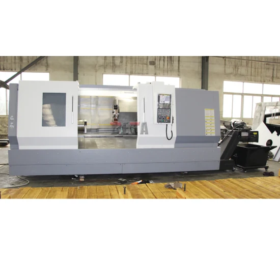 Large Heavy Duty Precision Economical Horizontal GSK Siemens Fanuc Controler Automatic Metal Slant Bed Price CNC Turret Lathe