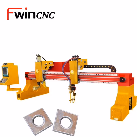 Heavy Gantry Plasma Gas / Plasma Cutting Machine